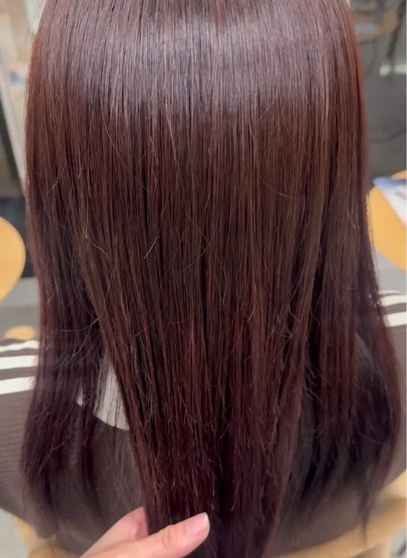 カラー ブラウンカラー 透明感カラー ピンクカラー ヘアカラー SiLO_ IBUKIのヘアスタイル