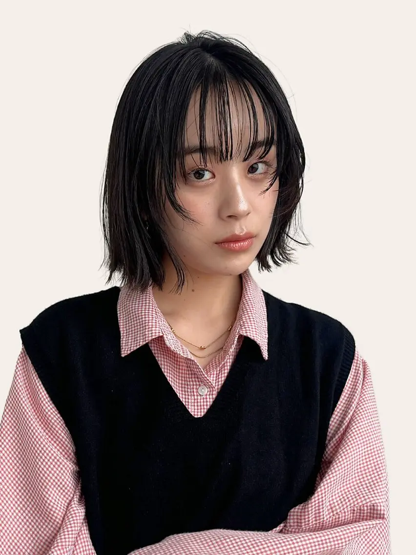 ショート 渡辺奎斗/ ボブ レイヤーカットのヘアスタイル