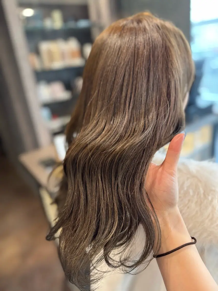 ロング ヘアカラー ink Runaのマツエク・マツパデザイン