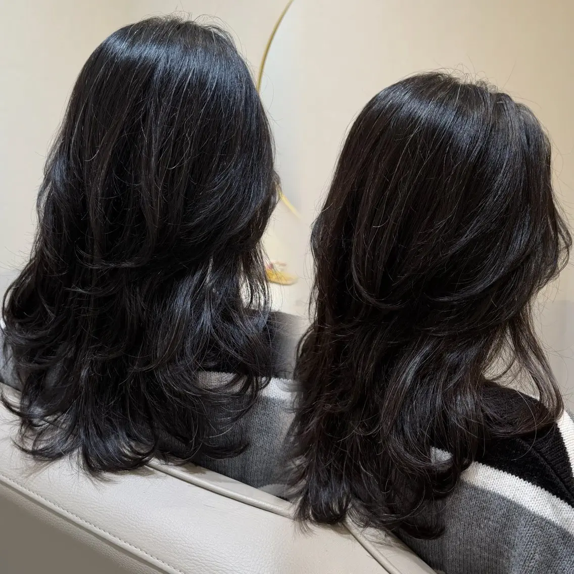 ミディアム レイヤーカット 🫖Eleanor Aya🥞のヘアスタイル