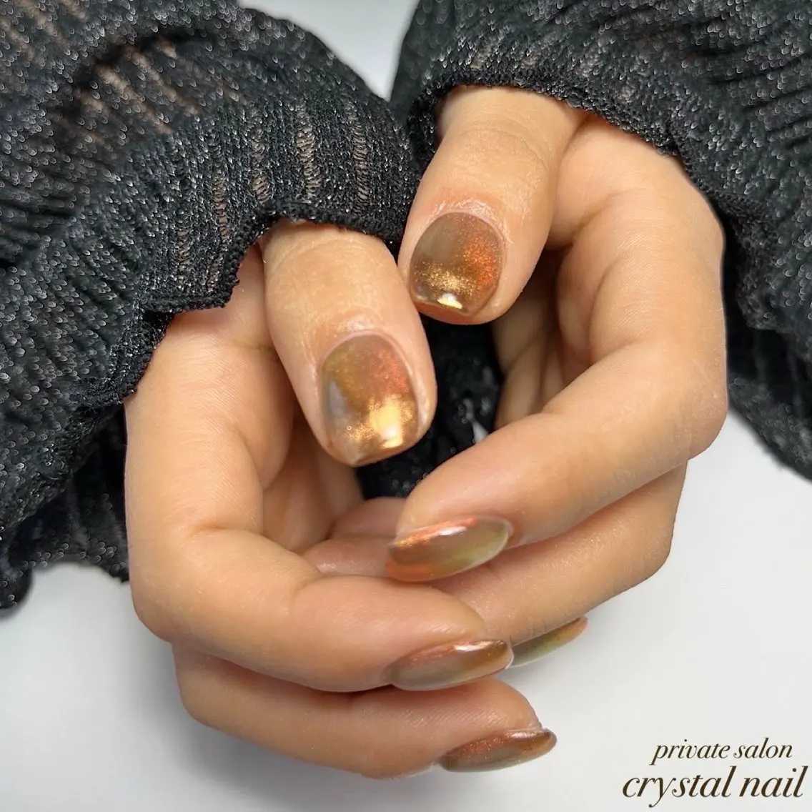 ネイル ミラーネイル Crystal Nailのネイルデザイン
