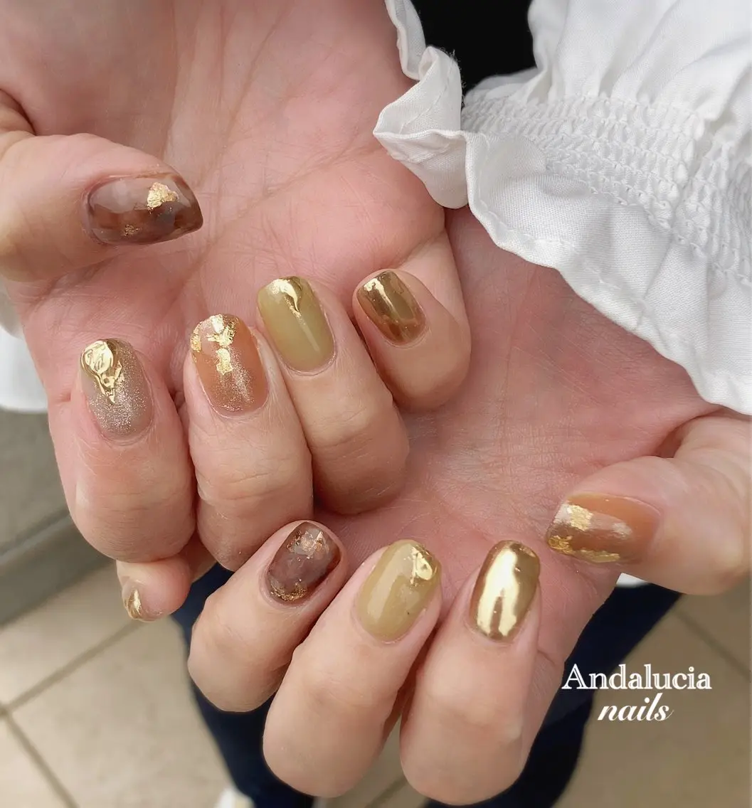 ネイル ハンドネイル Andalucia nailsのネイルデザイン