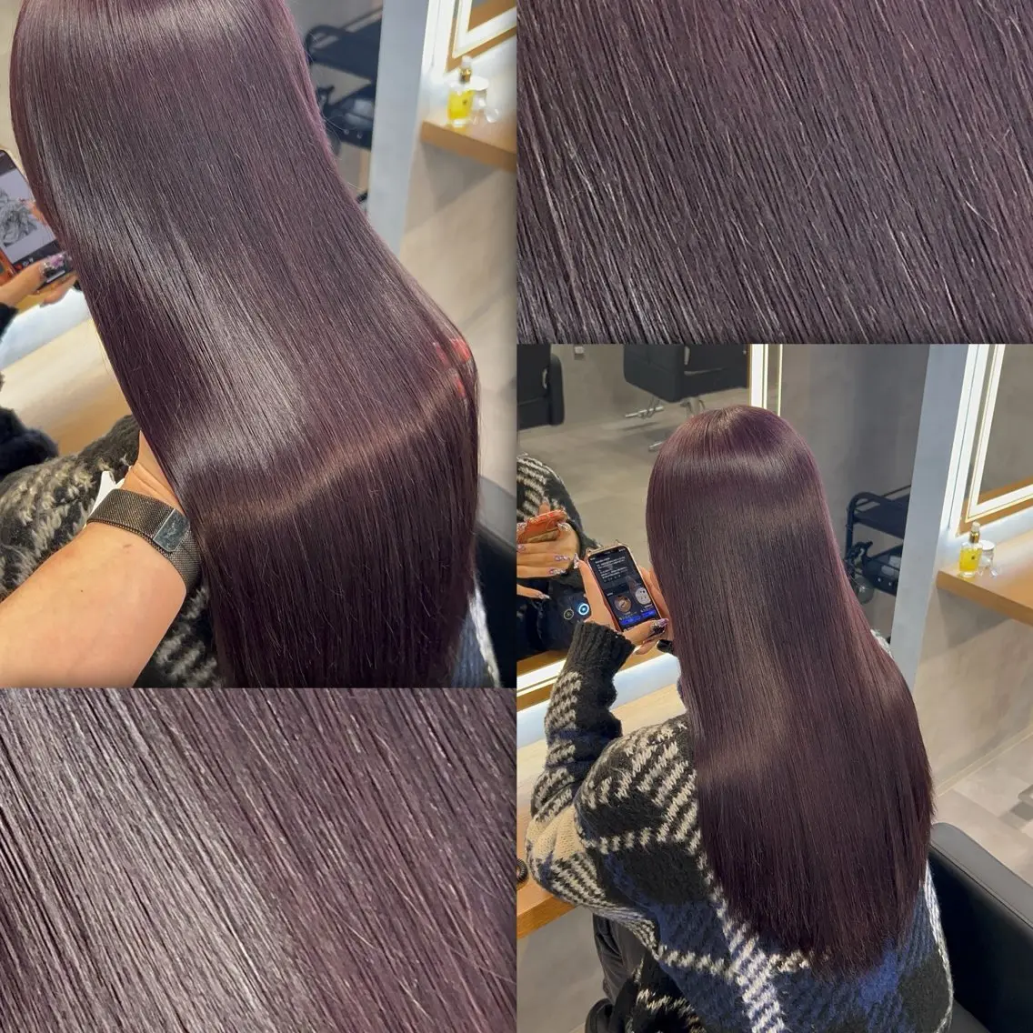 ロング カラー ヘアアレンジ カット ヘアカラー トリートメント ブリーチなしの達人 🌈KAITOのヘアスタイル