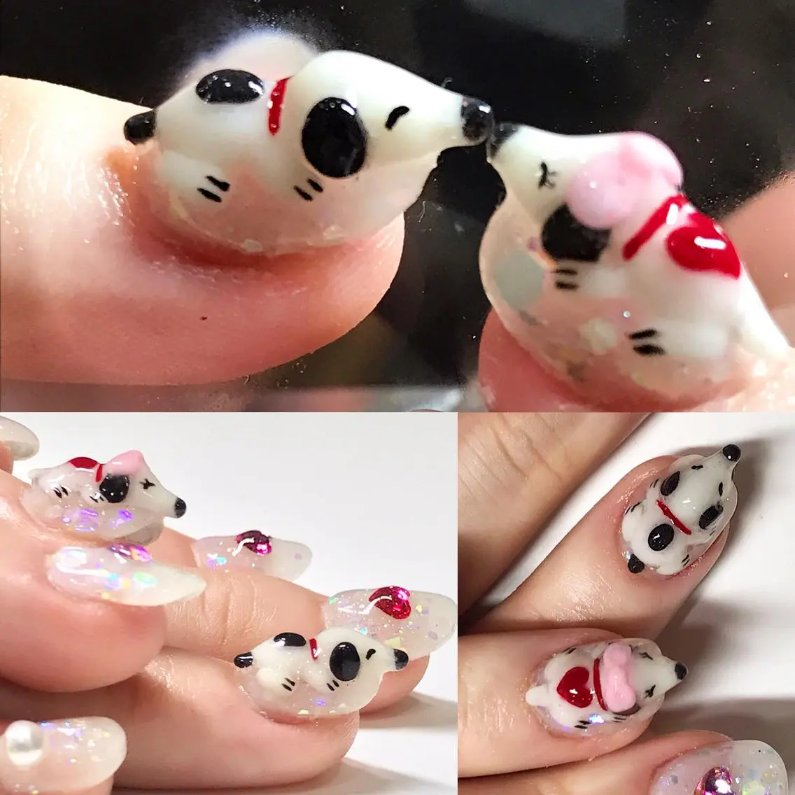 ネイル 渋谷／チップ長さ出し 👑アプレgel-xのネイルデザイン