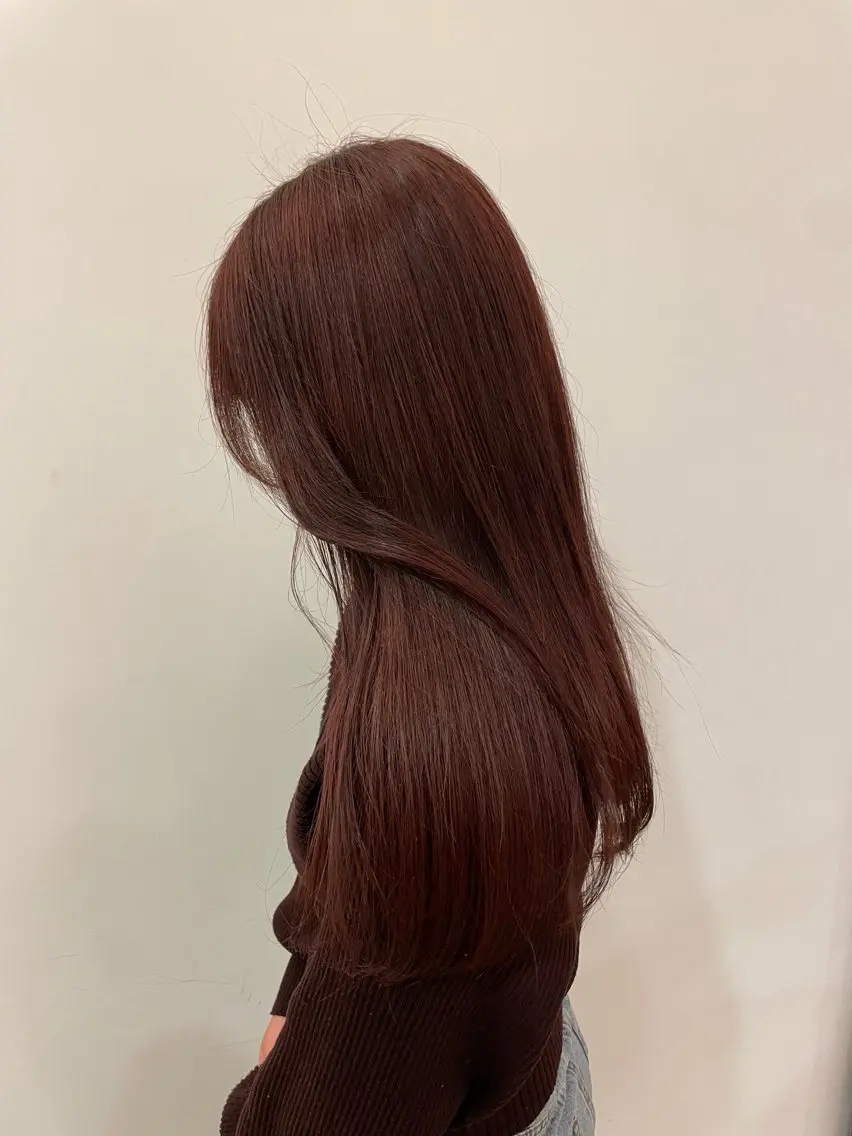 ロング 江藤 結奈のヘアスタイル