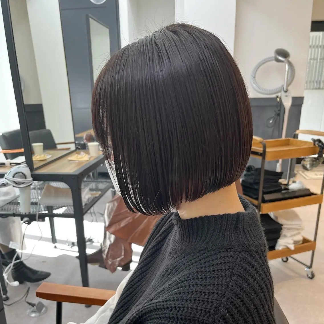 ショート カラー パーマ ヘアアレンジ メンズ キッズ ネイル マツエク・マツパ アイブロウ 横浜Bob美容師🤎 ERINAのヘアスタイル