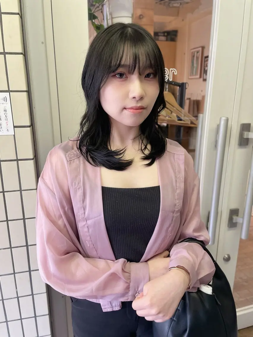 セミロング カラー YUKI 新宿カット パーマ/カラーのヘアスタイル