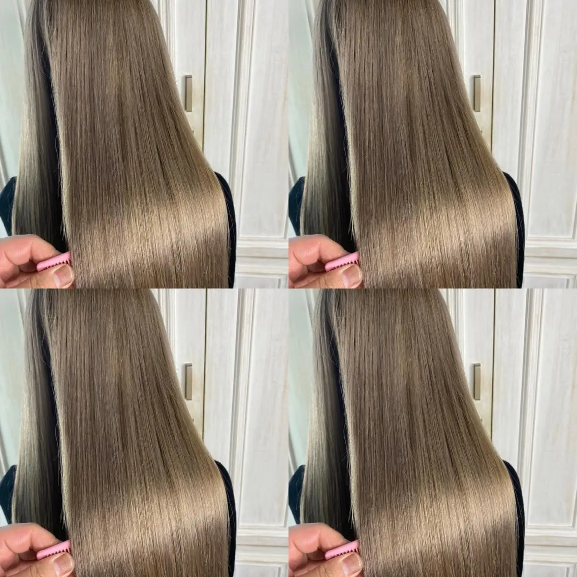セミロング カラー ハイトーンカラー ヘアカラー トリートメント 似合わせ/ブリーチ カラー.岡田友仁のヘアスタイル