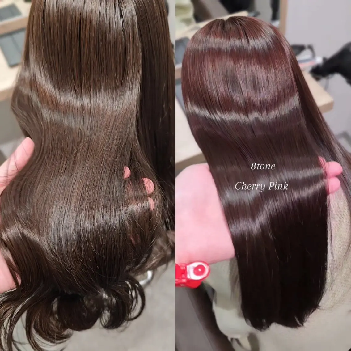 ロング カラー ピンクカラー カット ヘアカラー トリートメント 【垢抜けカラー/ 縮毛矯正】Taikiのヘアスタイル