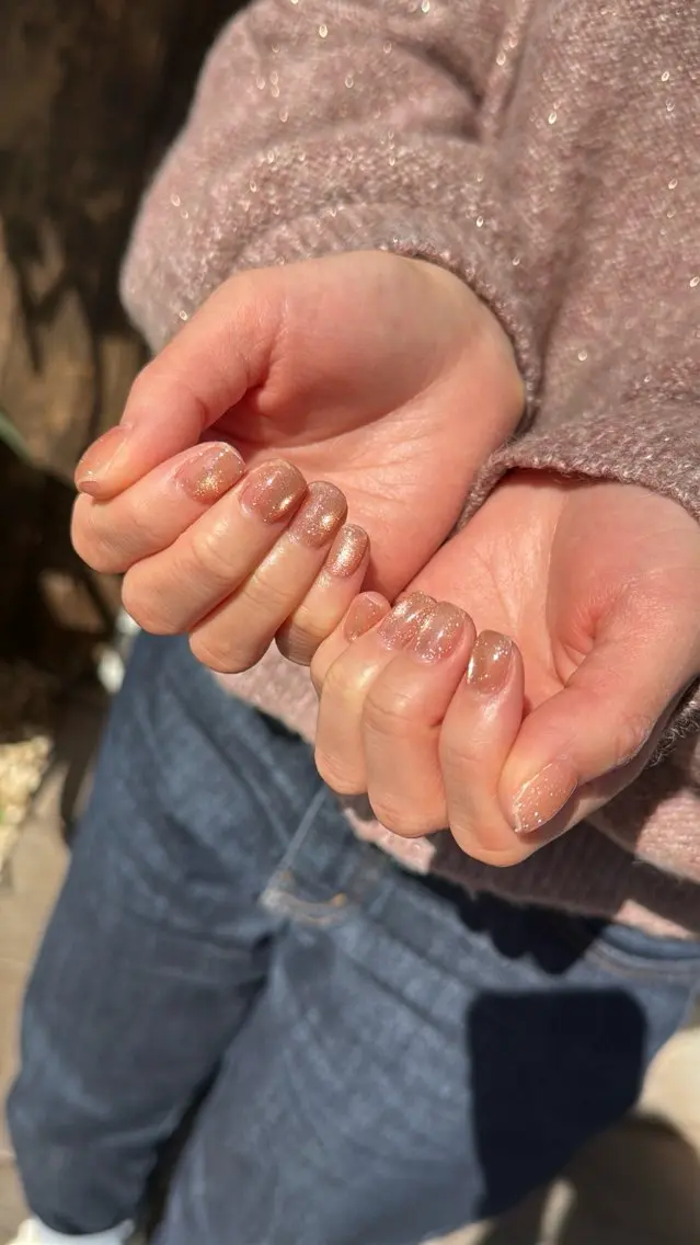 ネイル フラッシュネイル フラッシュマグ フットネイル フレンチネイル 韓国ネイル SAKU nail 作島茜のネイルデザイン