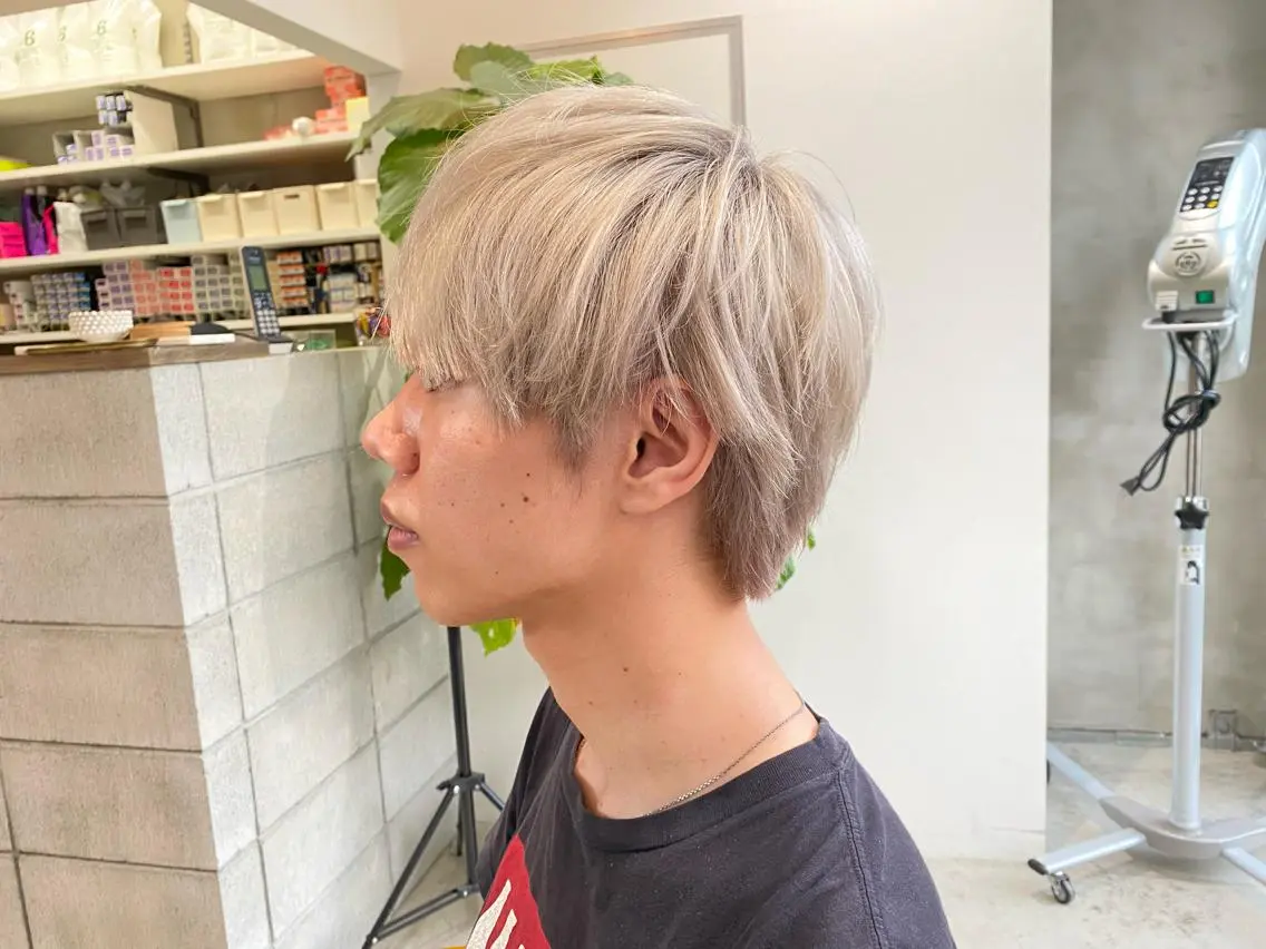 ショート メンズ カット ヘアカラー ill副店長 立和田純也のヘアスタイル