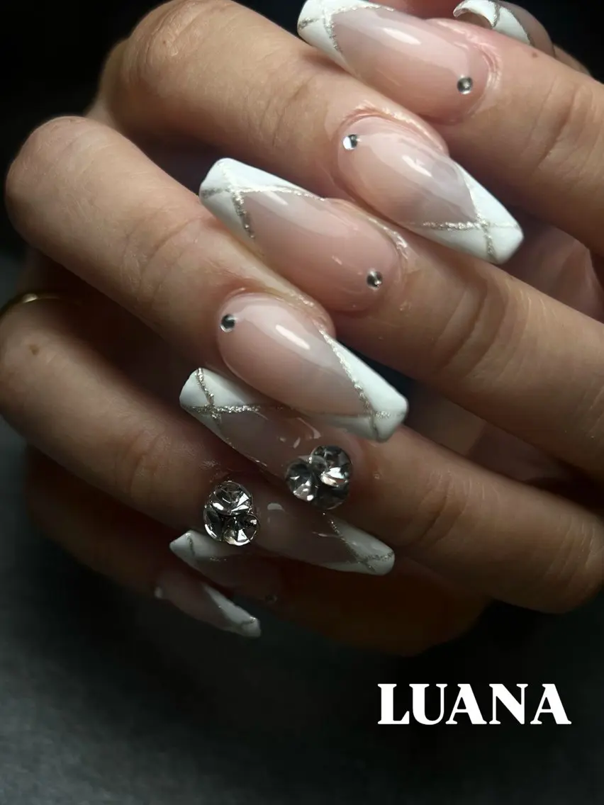 ネイル ラメ(グリッター) ハンドネイル nail salon LUANAのネイルデザイン