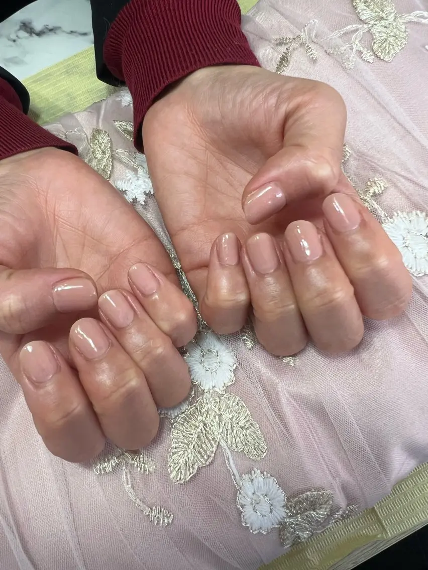 ネイル シンプルネイル Luminous ⭐︎のネイルデザイン