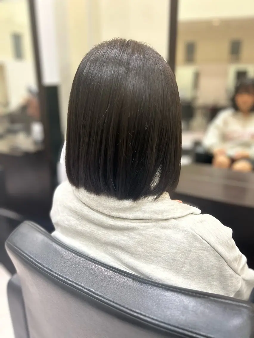 ショート ボブ カトウ ヒロナミのヘアスタイル