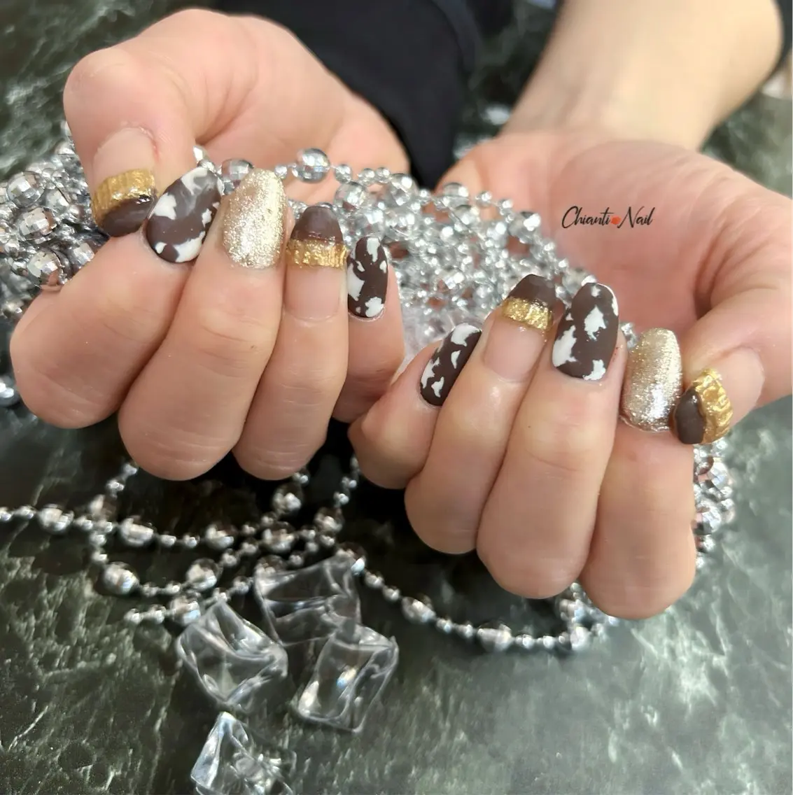ネイル アニマル柄 フラッシュネイル Chianti Nailのネイルデザイン