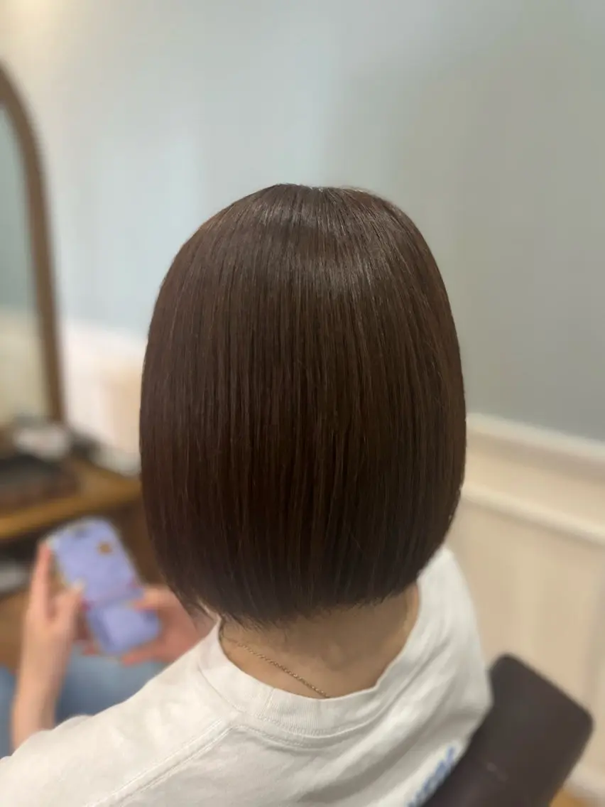 カラー ブラウンカラー ナチュラルブラウン ヘアカラー 小磯 美輝のヘアスタイル