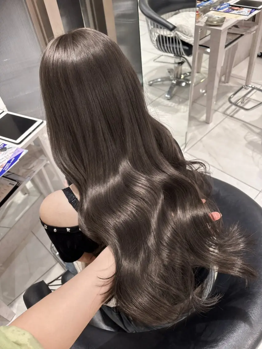 ロング ヘアカラー つむぎ/ヘアメ/ モデル様募集中のヘアスタイル