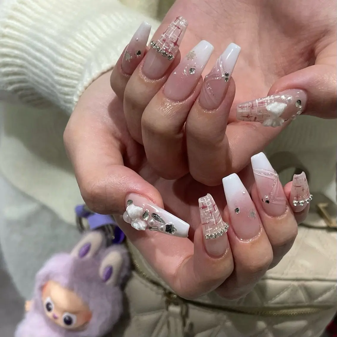 ネイル ハンドネイル IROHA NAIL Kurumi🪽🫧のネイルデザイン