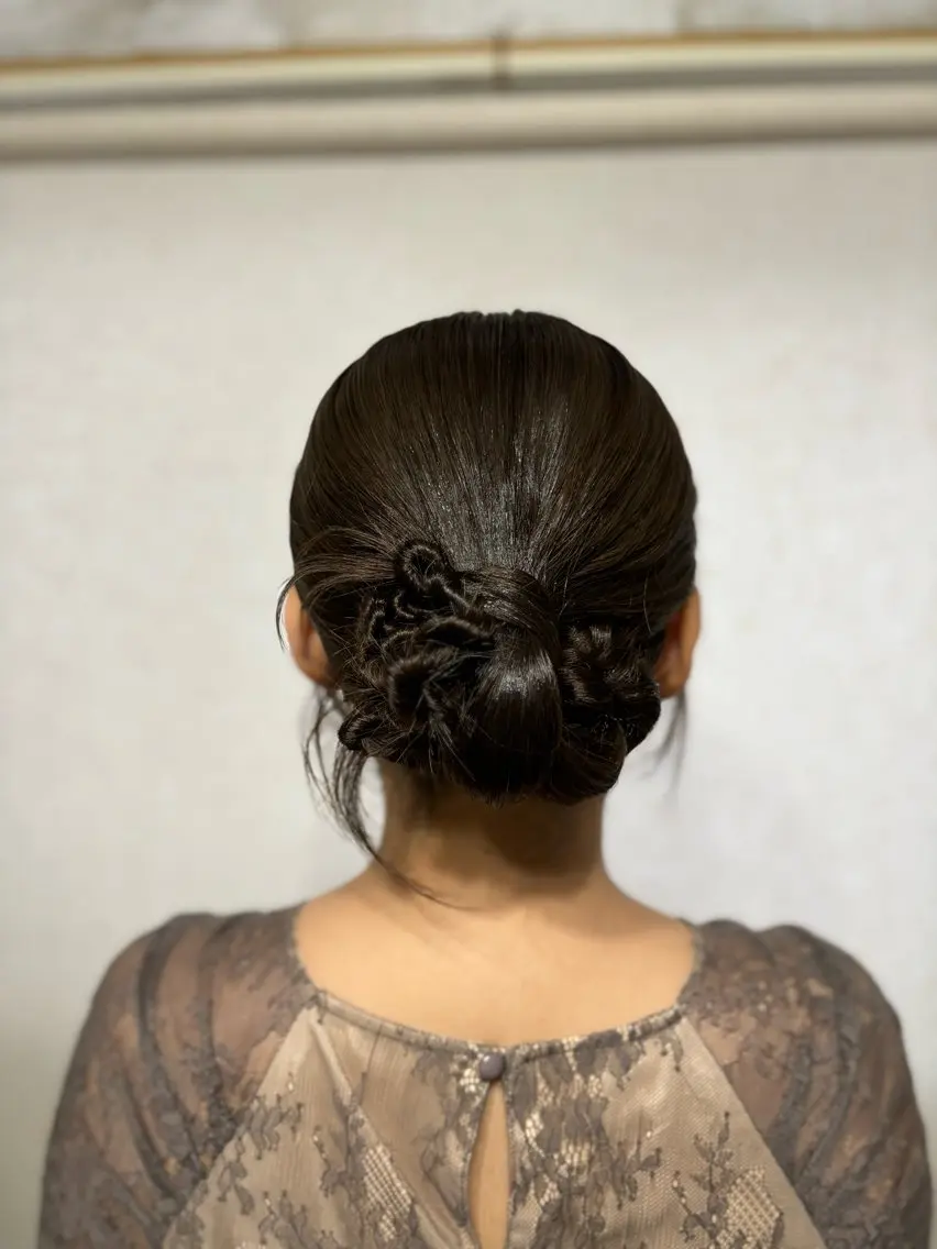 ヘアアレンジ ヘアセット hair salon【クラン】のヘアスタイル