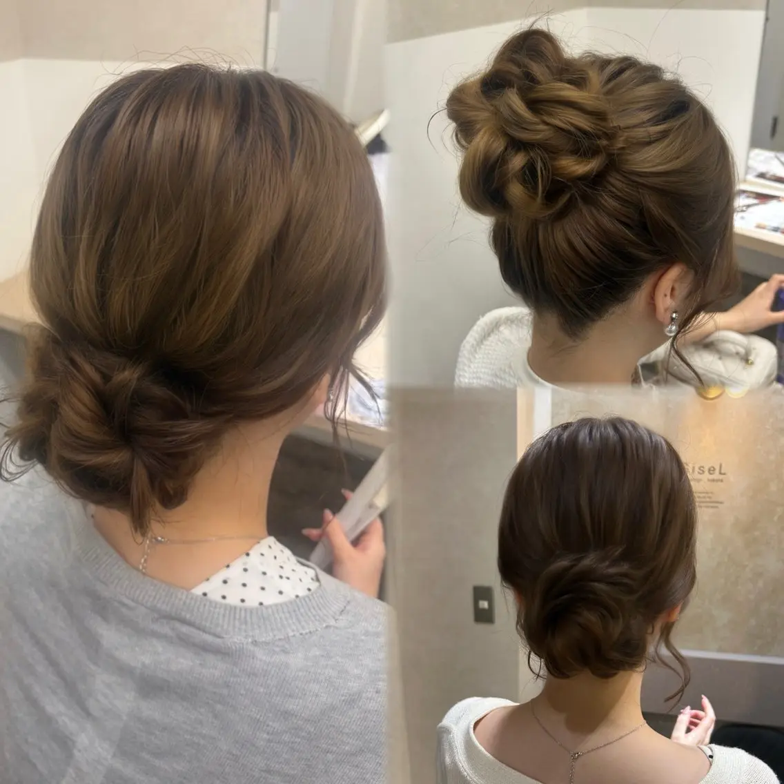 ヘアアレンジ ヘアセット GiseL yumaのヘアスタイル
