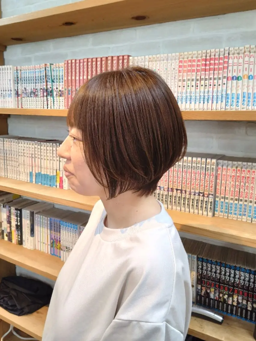 ショート カット ヘアカラー トリートメント Topstylist ゆきこのヘアスタイル