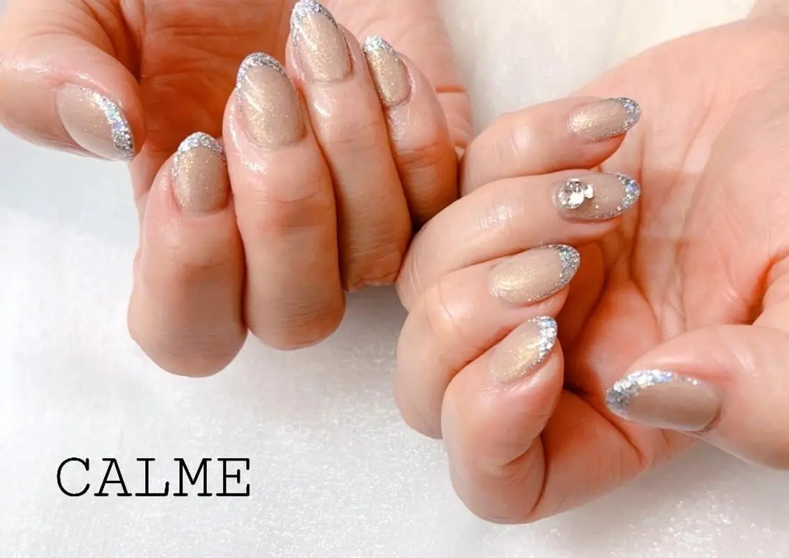 ネイル 持ち込み CALME ♡のネイルデザイン