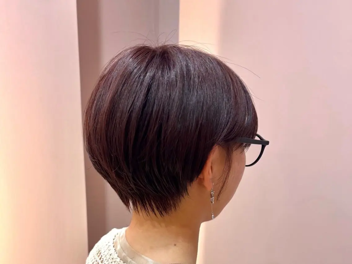 ショート 丸みショート ショートヘア 野口 咲愛のヘアスタイル