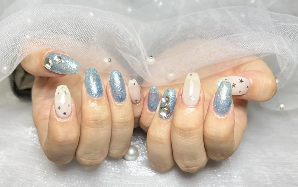 ネイル ブラウン 長さ出し フットネイル フレンチネイル ジェルネイル ハンドネイル ハンドケア NEW NAIL池袋 韓国・ワンホンネイルのネイルデザイン