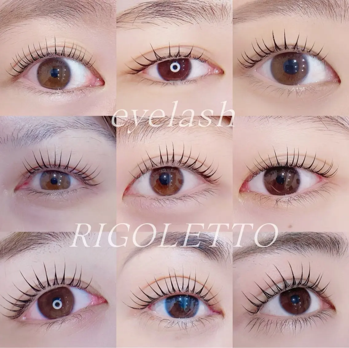 マツエク・マツパ RIGOLETTO 🤍吉成愛華のマツエク・マツパデザイン