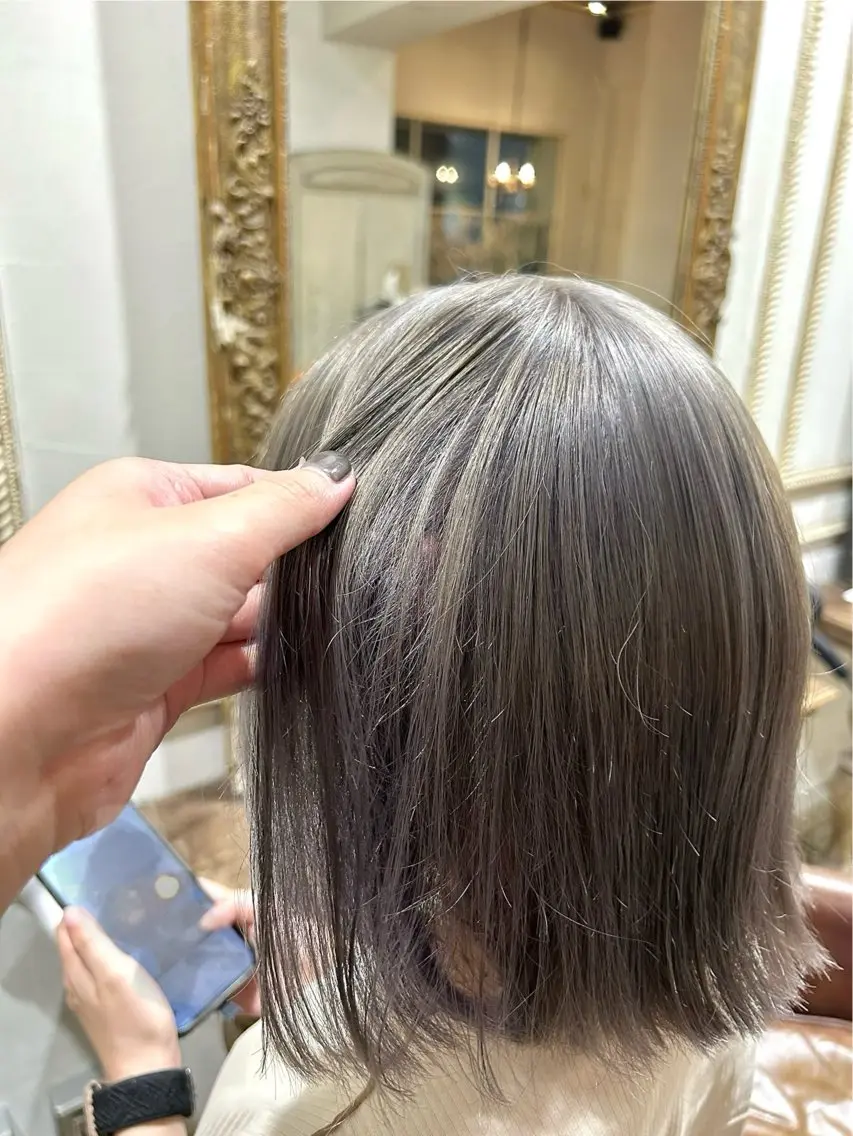 ショート 樋富 優香のヘアスタイル