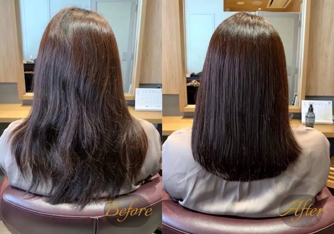 ロング 並里 美和のヘアスタイル