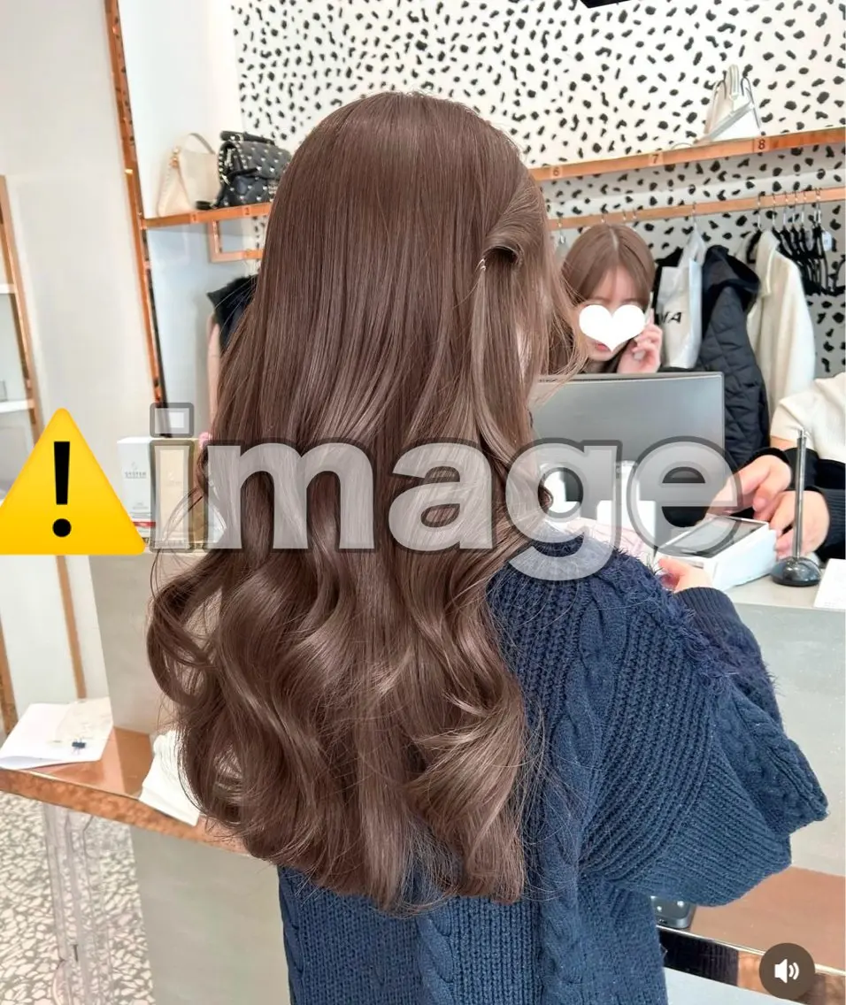 ロング DRIP HONOKAのヘアスタイル