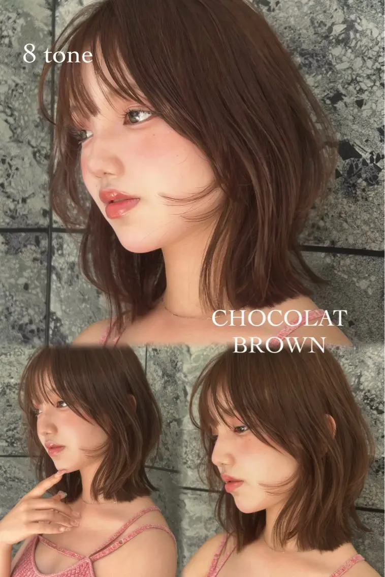 ショート カラー カット ヘアカラー 小顔ボブ jilblanカホのヘアスタイル