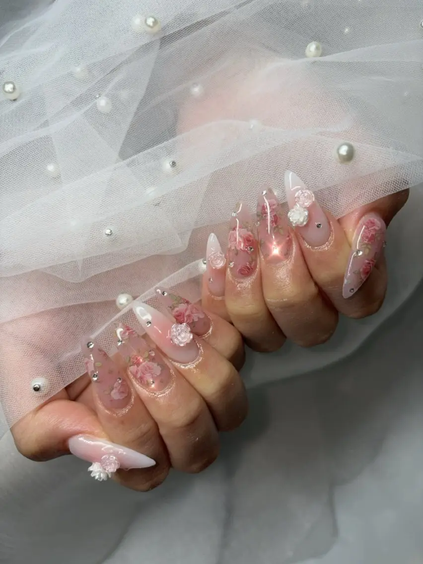 ネイル ハンドネイル Mermaid Nail♡Akariのネイルデザイン