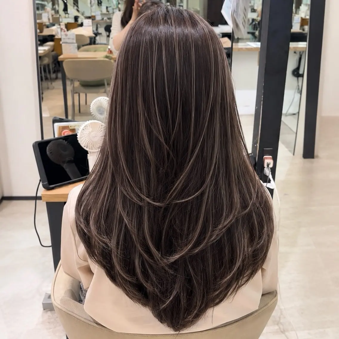 カラー ヘアカラー 艶髪/透明感カラー/ 渋谷/ゆうな🤍のヘアスタイル