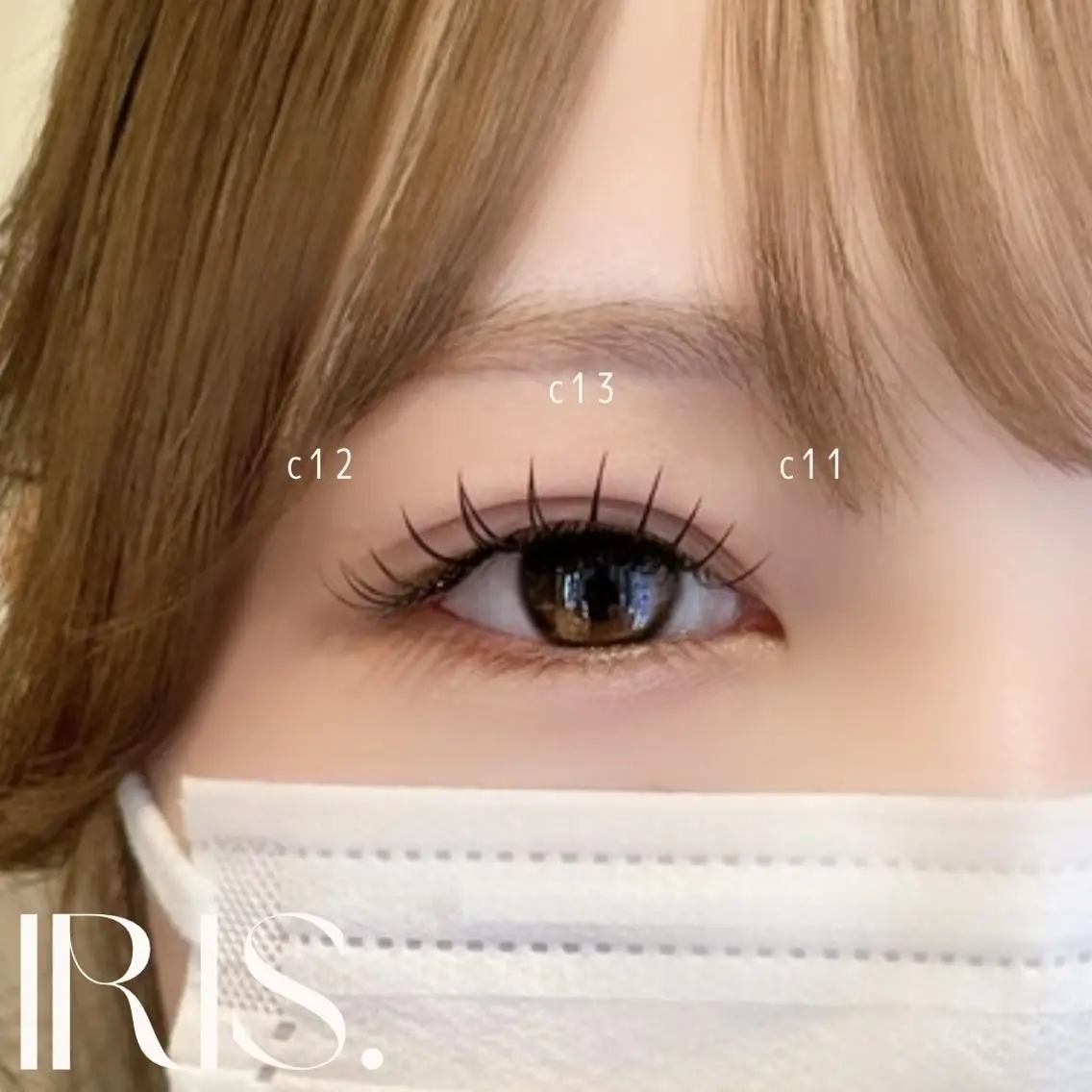 【練習モデル✨平日期間限定❣】led flat lash 100本　90分 オフなし¥1,500の写真