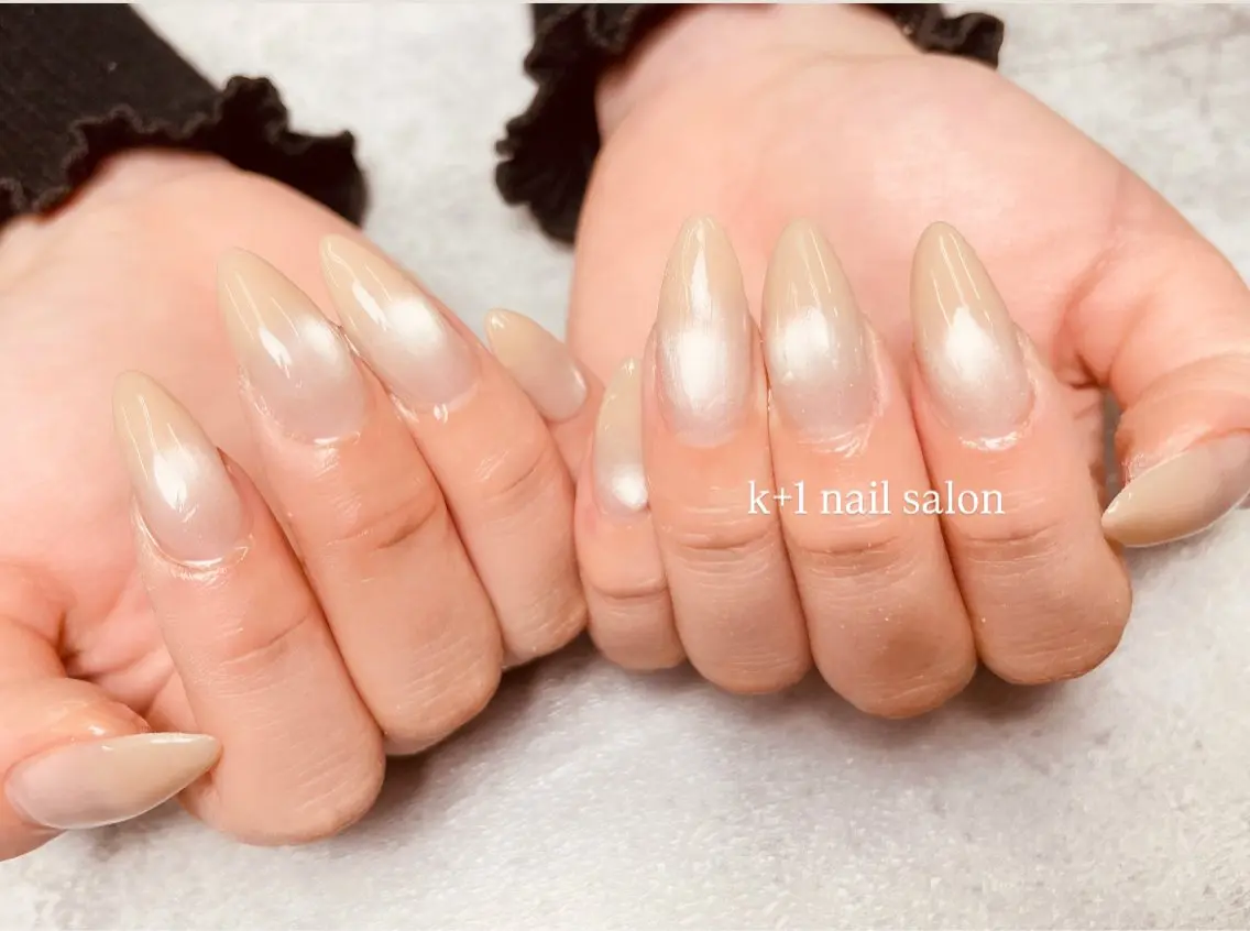 ネイル マグネットネイル ハンドネイル k+1 nail salonのネイルデザイン