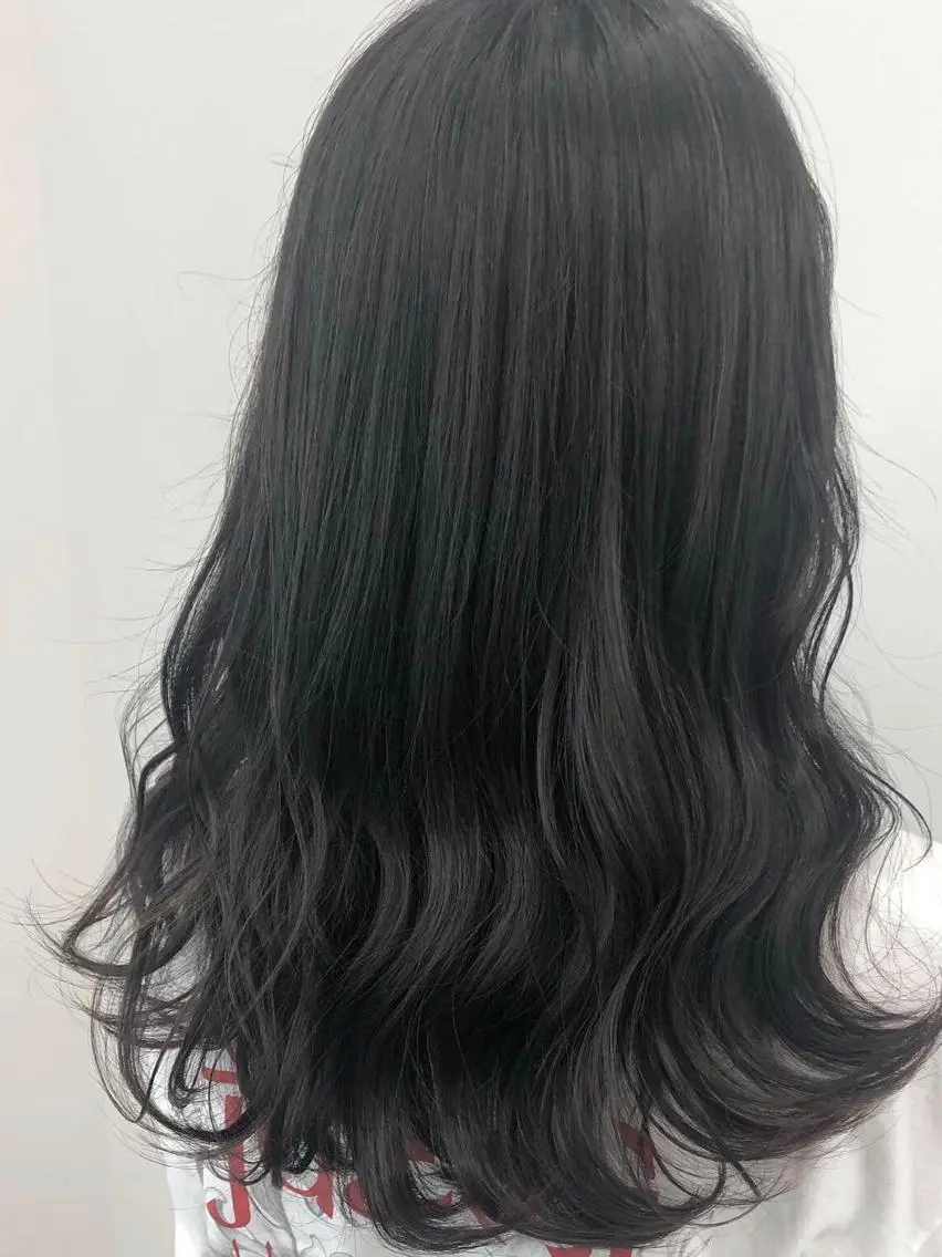 【卒業、入学、入社に向けて❤️】黒染め無し！ブラック系カラー＆3stepTR☆7600ミニモ学割U24-29の写真