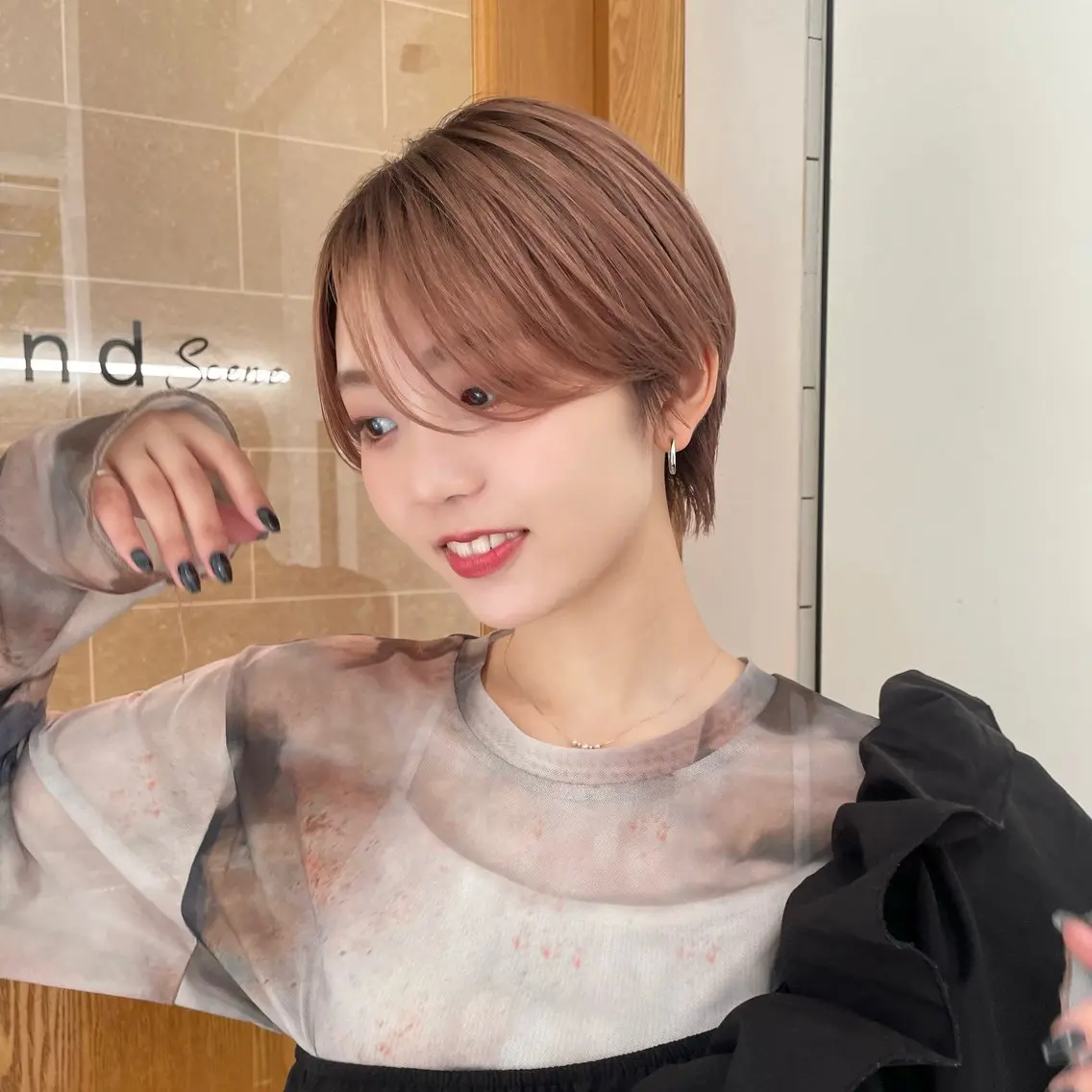 ショート 似合わせカット🩵 なりたみゆうのヘアスタイル