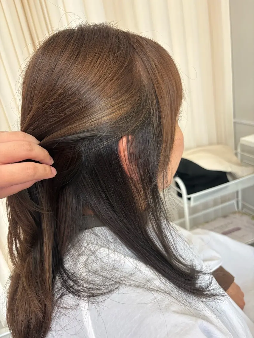 カラー インナーカラー HAIR SALON Re:stのヘアスタイル