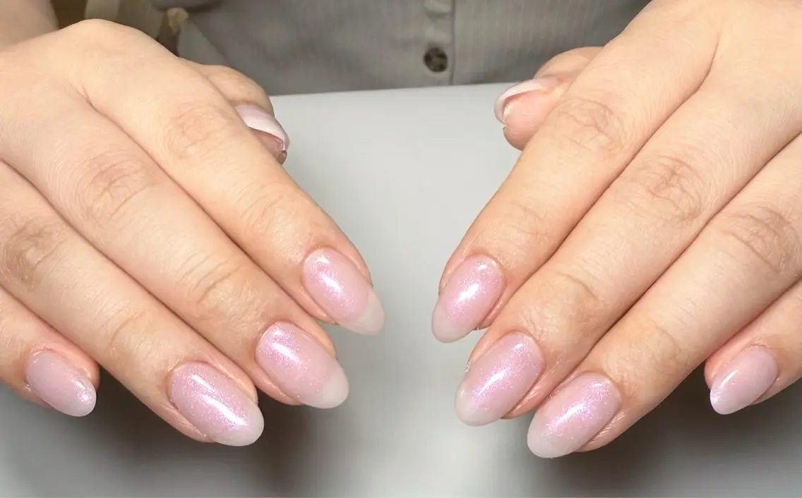 【ワンカラー】❣️新規のお客様オフ無料❣️美爪フォルム付きの写真