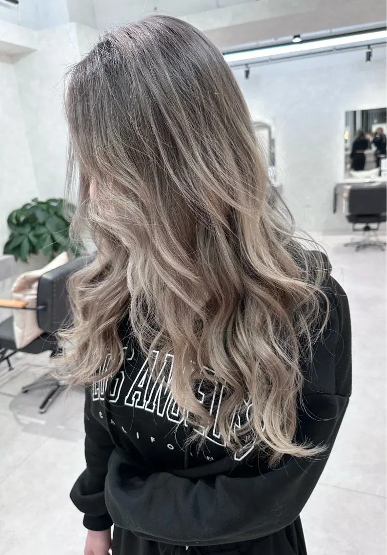 ロング ヘアカラー トリートメント 💎lino _by _ACNE💎 🧸のヘアスタイル