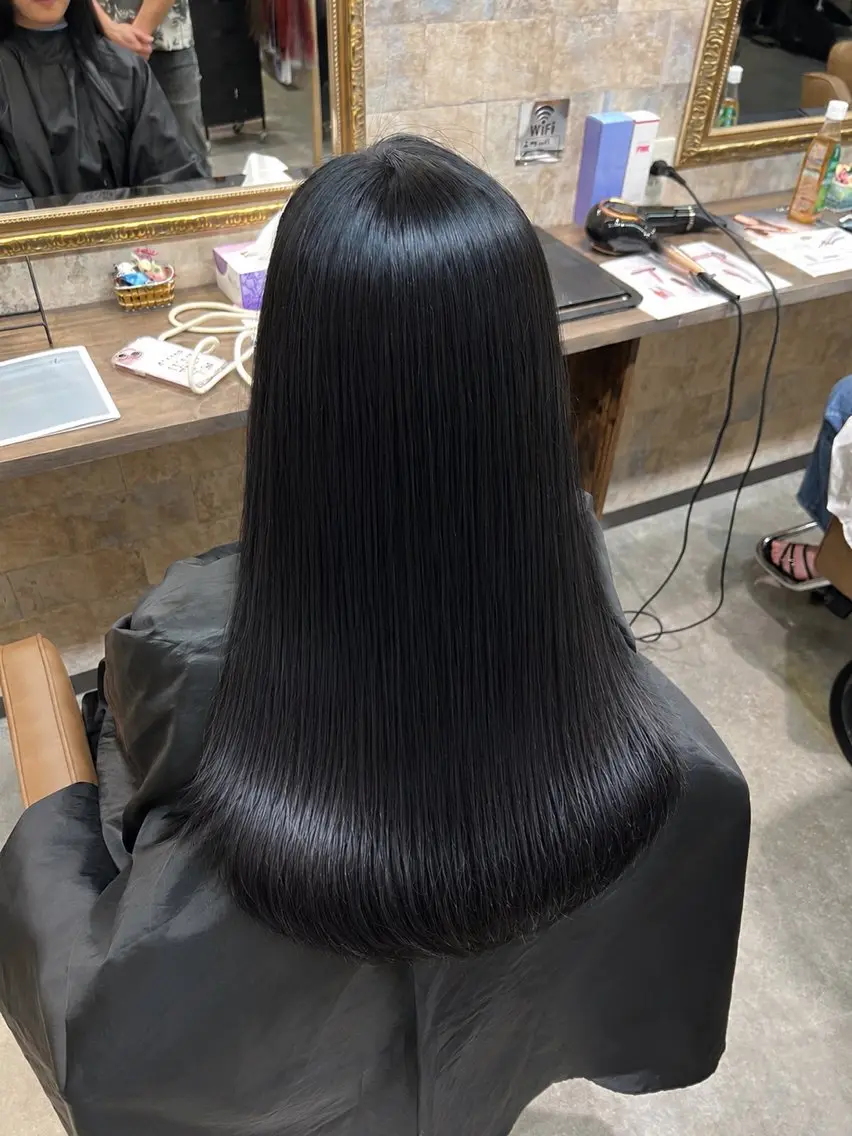 ロング カラー 和久井 琉空のヘアスタイル