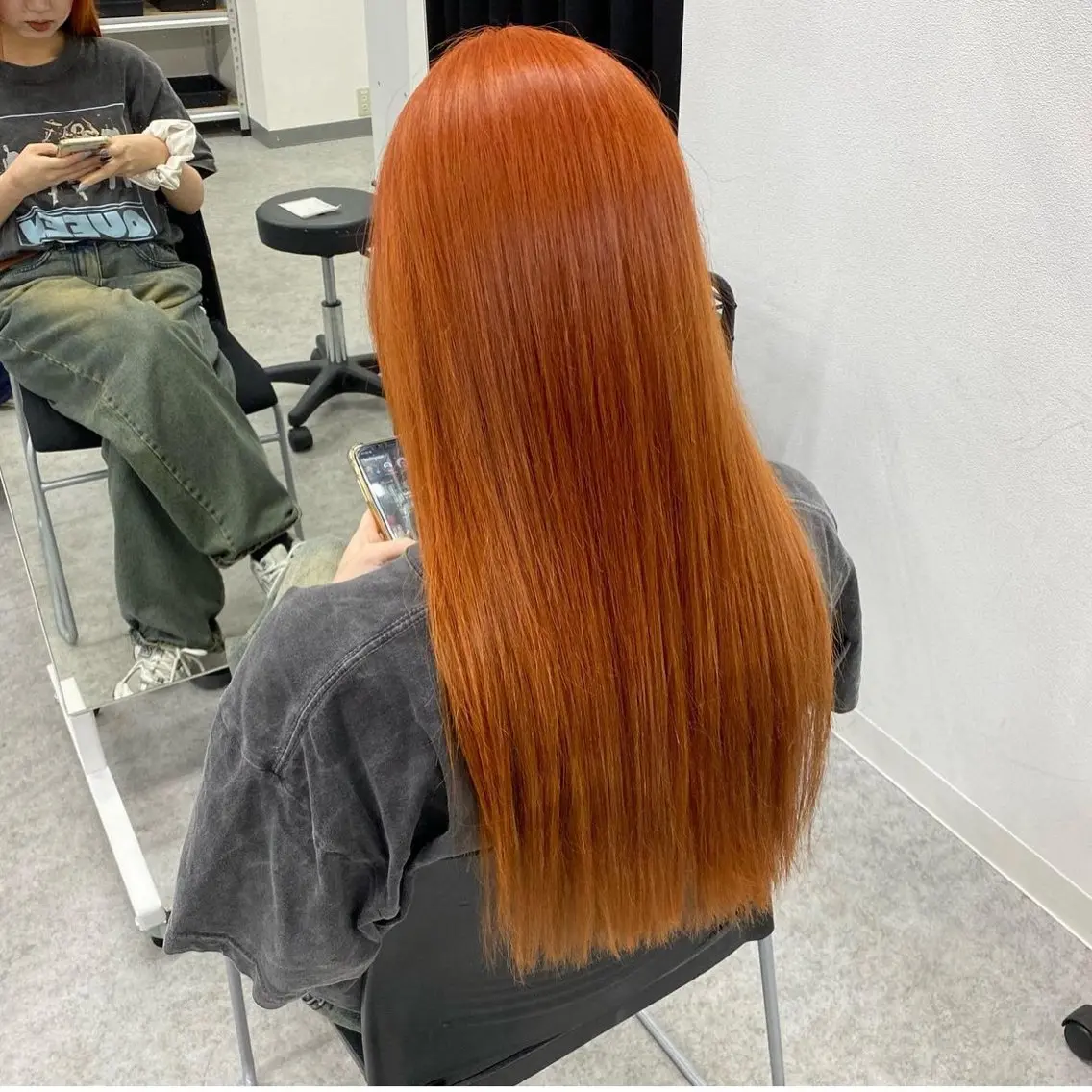 ロング ヘアカラー 🤎モテ髪&透明感 ミルクティー🥣🤎のヘアスタイル