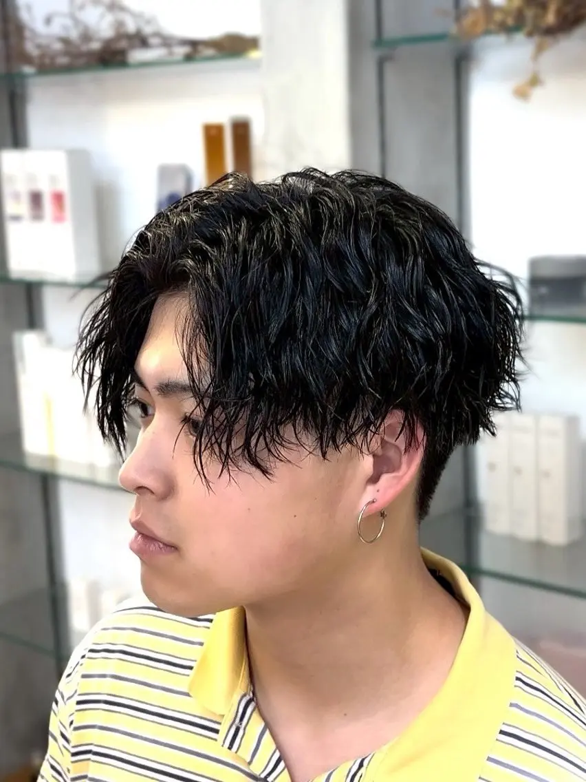 パーマ メンズ 千葉 ホシトのヘアスタイル