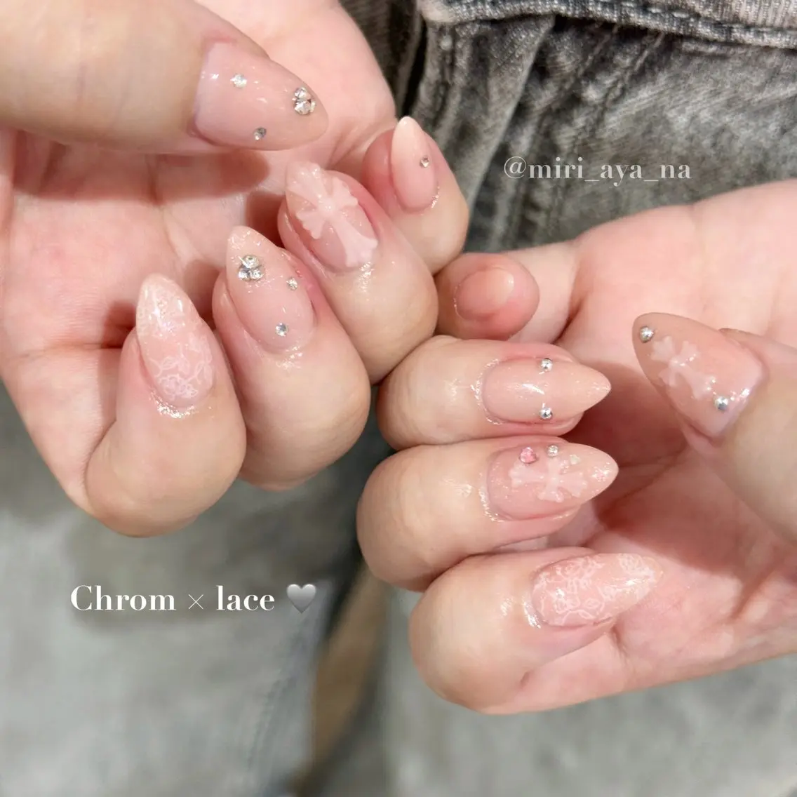 ネイル 新宿代々木/キレイめ ちゅるん/miriのネイルデザイン