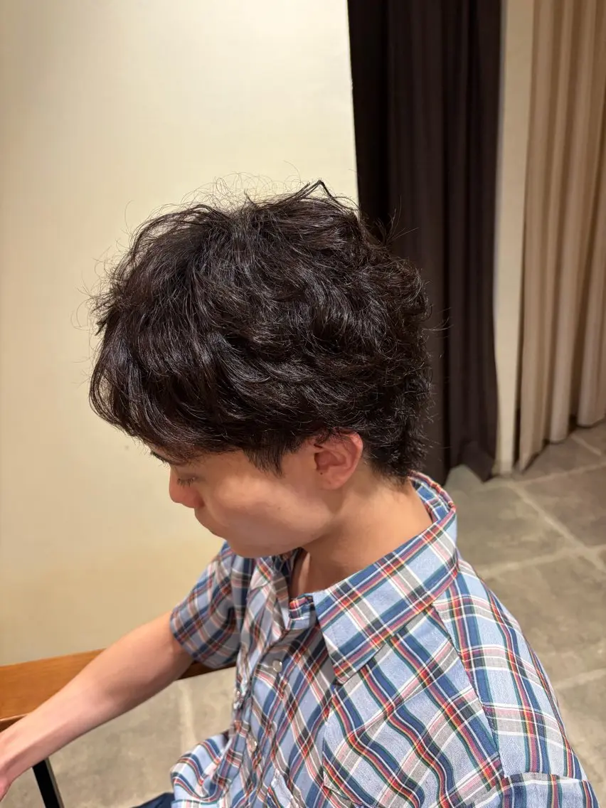 カット+パーマの写真