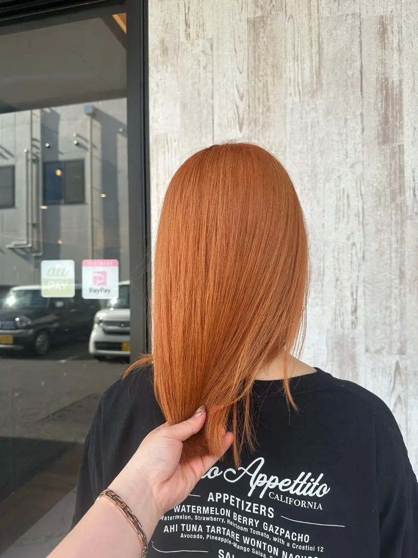 セミロング カット ヘアカラー arl 豊田店のヘアスタイル