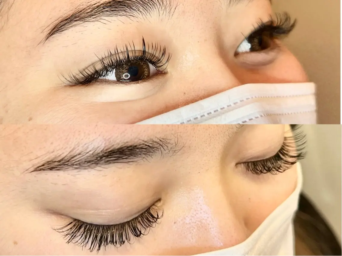マツエク・マツパ Cカール Dカール マツエク eyelash 🤍marina🪽のマツエク・マツパデザイン