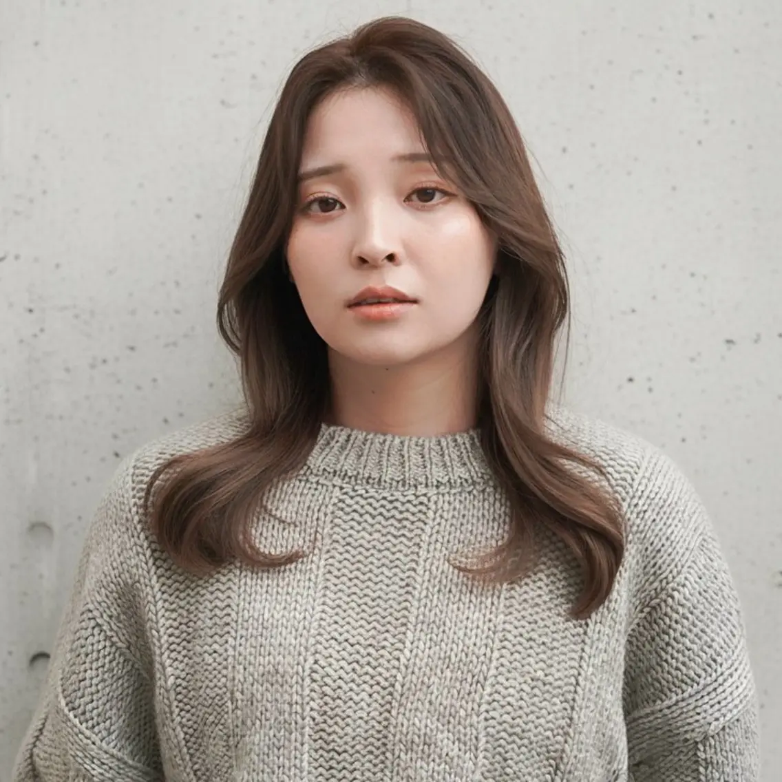 セミロング カット ヘアカラー ショート〜ミディアム 喜多司のヘアスタイル